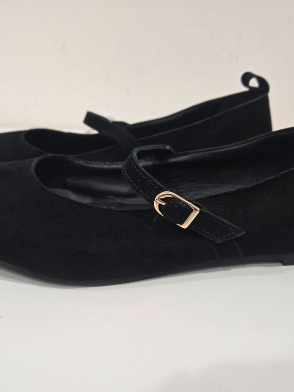 Antonio De Faria Black Suede Slip On Shoe Size 9, NWT